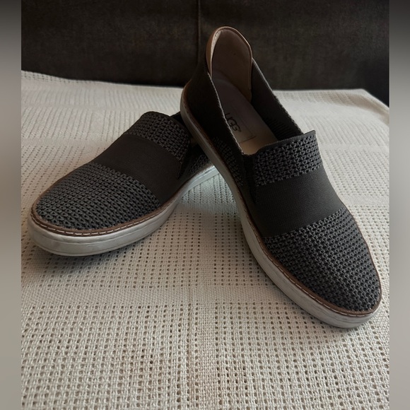 UGG Shoes - UGG Black Knit Flats